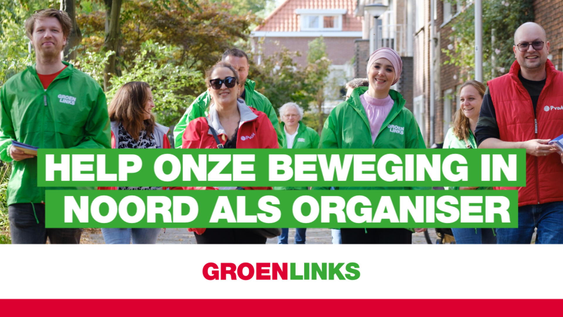 organiser gezocht